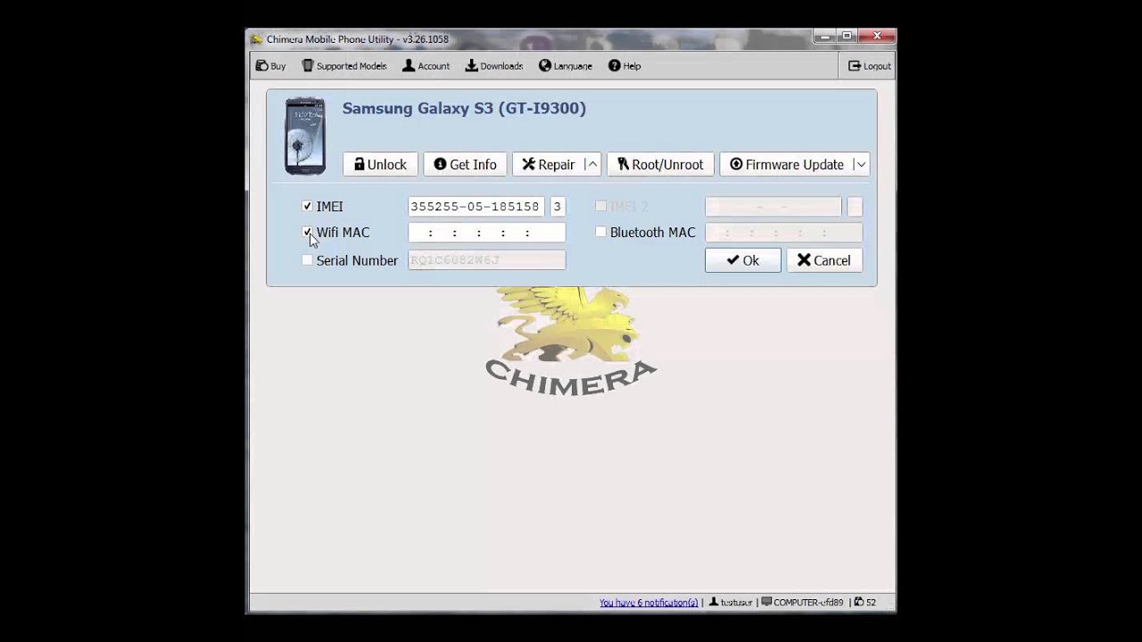 chimera login and password crack