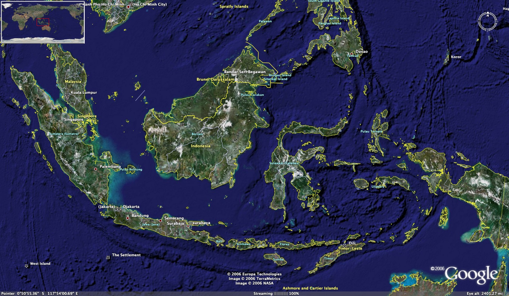 luas wilayah laut indonesia